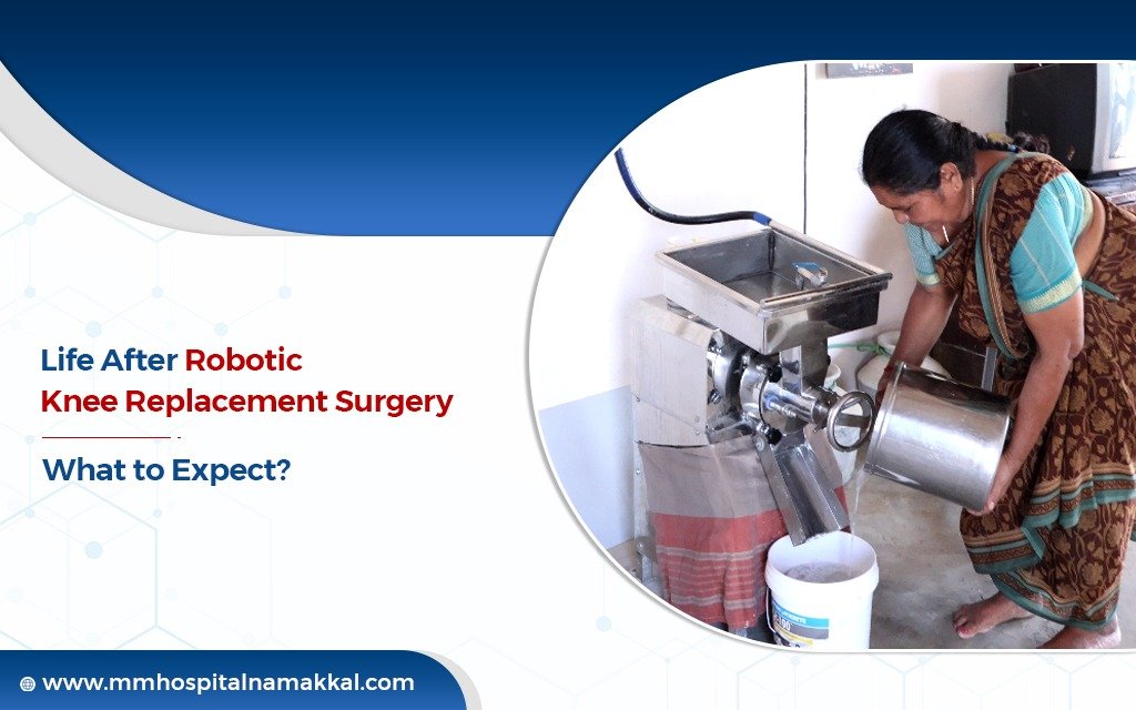 knee replacement surgery by robot